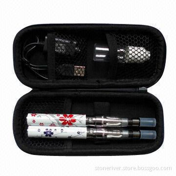Electronic cigarette with classical art battery/dropper e-liquid bottle
